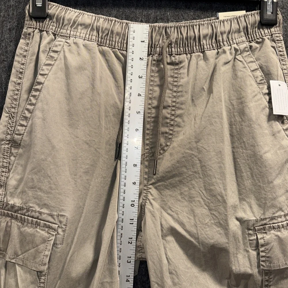 No Boundaries Men's Small 28-30 Straight Fit Cargo Pants Light Taupe Outdoor